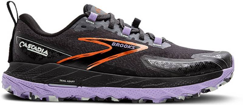 Brooks Cascadia 18 EBONY/SWEET LAVENDER/COPPER Trailrunningschuh von Brooks
