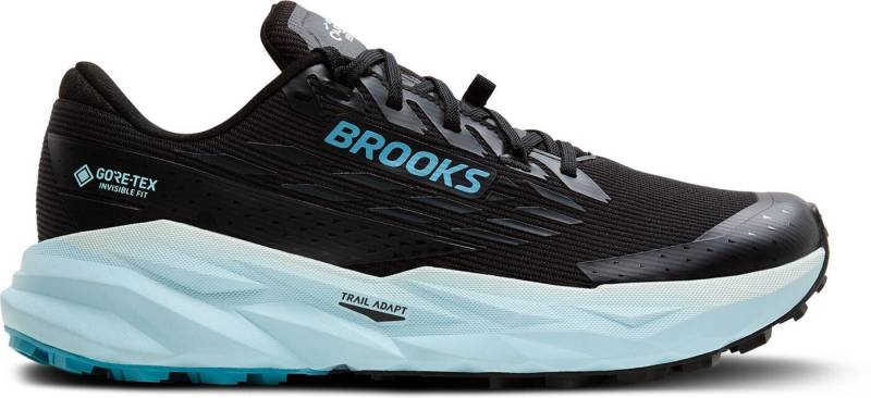 Brooks Cascadia 19 GTX BLACK/EBONY/BLUE FLOWER Trailrunningschuh von Brooks