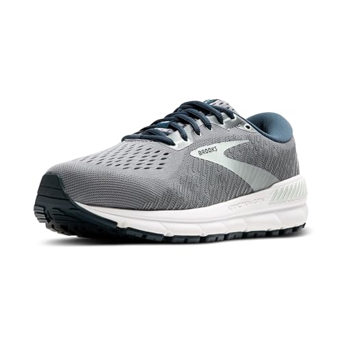 Brooks Damen Addiction Gts 15 Sneaker, Grau Marineblau Aqua, 38 EU von Brooks