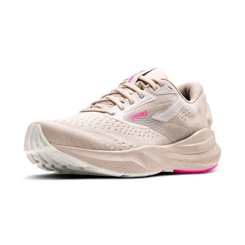 Brooks Damen Adrenaline GTS 24 Supportive Running Shoe, Chateau Grey/Coconut/Pink, 38.5 EU Brooks Damen Adrenaline GTS 24 Supportive Running Shoe, Chateau Grey/Coconut/Pink, 38.5 EU von Brooks