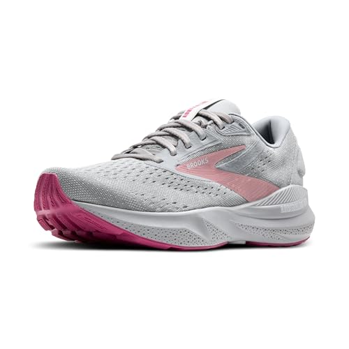 Brooks Damen Adrenaline GTS 24 Supportive Running Shoe, Legierung/Weiß/Zephyr, 42 EU Brooks Damen Adrenaline GTS 24 Supportive Running Shoe, Legierung/Weiß/Zephyr, 42 EU von Brooks