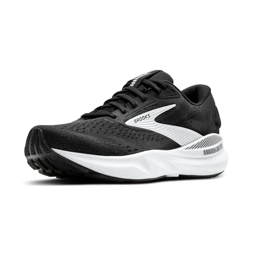 Brooks Damen Adrenaline GTS 24 Supportive Running Shoe, Schwarz/Weiß, 40 EU von Brooks
