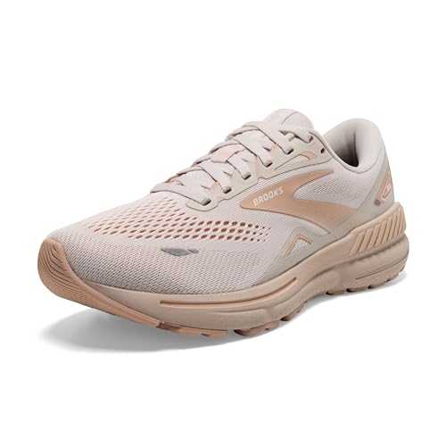 Brooks Damen Adrenaline Gts 23 Sneaker, Crystal Grey Villa White, 44 EU von Brooks
