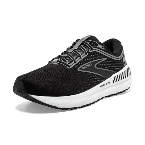 Brooks Damen Gts-23 Sneaker, Black Grey White Ariel, 40 EU von Brooks