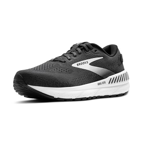 Brooks Damen Ariel GTS 24 Sneaker, Ebony Black White, 40.5 EU Brooks Damen Ariel GTS 24 Sneaker, Ebony Black White, 40.5 EU von Brooks