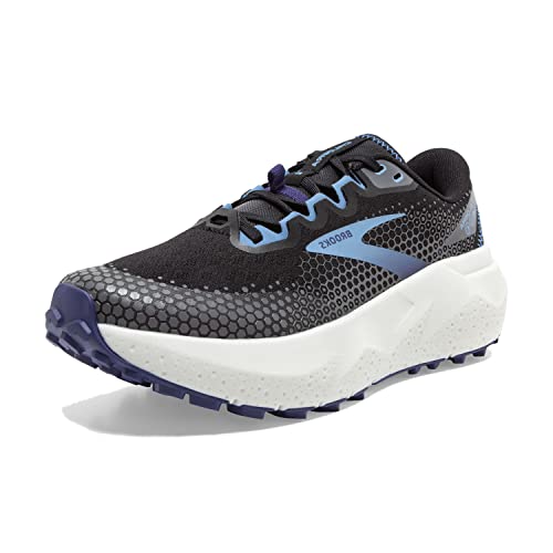 Brooks Damen Caldera 6 Traillaufschuh, Schwarz/Blissful Blue/Grey, 41 EU von Brooks