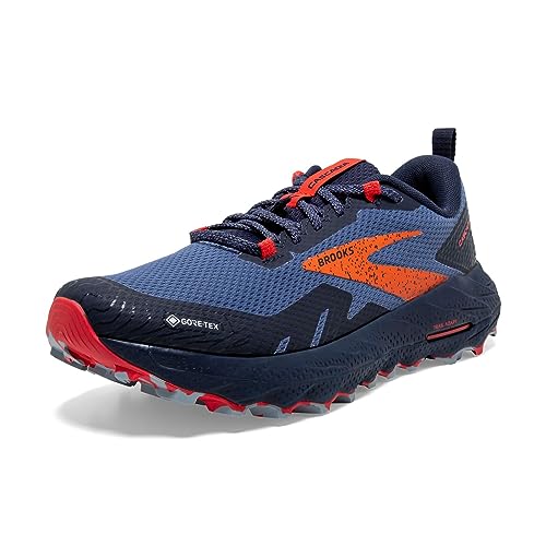 Brooks Damen Cascadia 17 Gtx Sneaker Sneaker, Navy Bittersweet Peacoat, 38 EU von Brooks