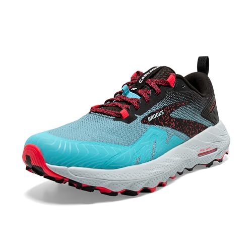 Brooks Damen Cascadia 17 Sneaker, Bluefish Black Diva Pink, 38 EU von Brooks