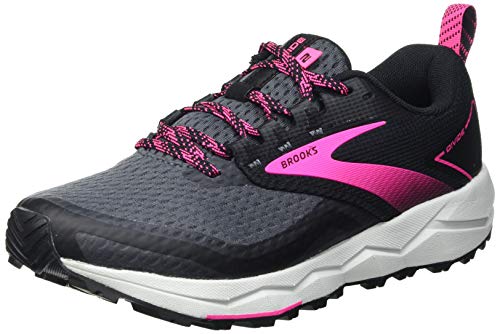 Brooks Damen Divide 2 Laufschuh, Schwarz Ebenholz Rosa, 42.5 EU von Brooks