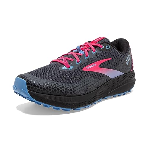 Brooks Damen Divide 3 Sneaker, Ebony Black Diva Pink, 39 EU von Brooks