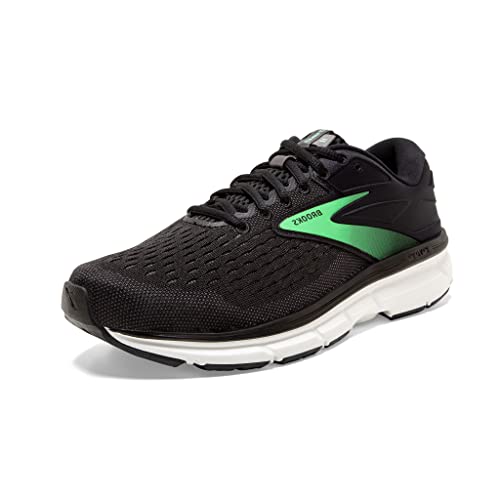 Brooks Damen Dyad 11 Running Shoe, Black Ebony Green, 40.5 EU X-Weit von Brooks