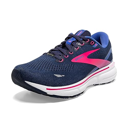 BROOKS Damen Ghost 15 GTX Sneaker, Peacoat/Blue/Pink, 39 EU von Brooks