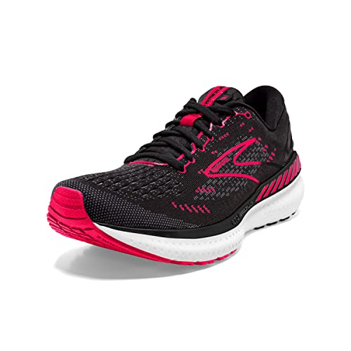 Brooks Damen Glycerin Gts 19 Laufschuh, Black Diva Pink White, 36.5 EU von Brooks