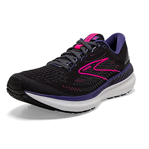 Brooks Damen Gliserin Gts 19 Laufschuh, Black Ebony Pink, 36.5 EU von Brooks