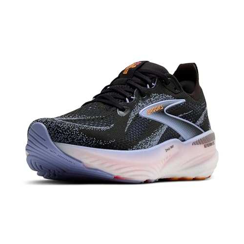 Brooks Damen Running Shoes, Black/Blue Heron/Orange, 40.5 EU von Brooks