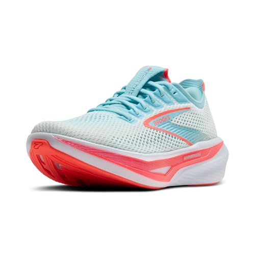Brooks Damen Hyperion 3 Sneaker, White Pink Clay Atomizer, 42.5 EU von Brooks