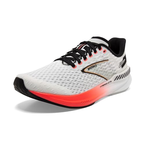 Brooks Damen Hyperion Gts Sneaker, Blue Fiery Coral Orange, 40 EU von Brooks