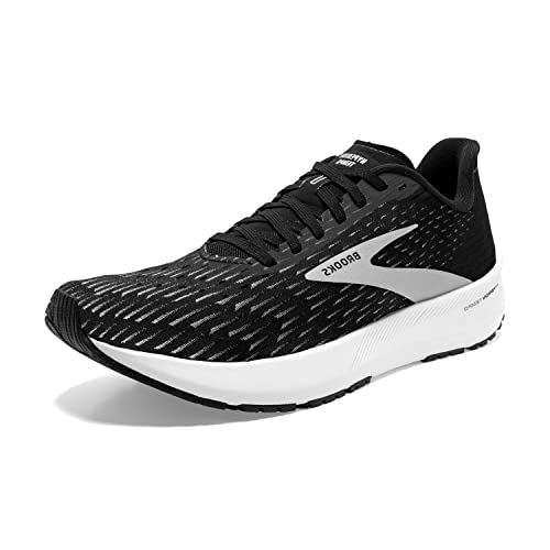 Brooks Damen Hyperion Tempo Laufschuh, Black Silver White, 42.5 EU von Brooks