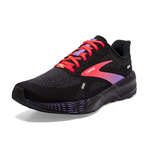 Brooks Damen Launch Gts 9 Sneaker, Schwarz Korallen Lila, 41 EU von Brooks