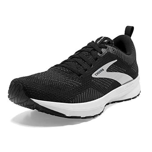 Brooks Damen Revel 5 Laufschuh, Black Metallic White, 44.5 EU von Brooks