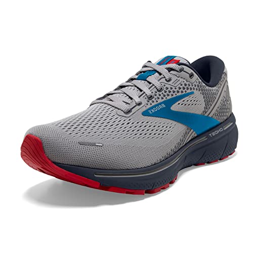 Brooks Ghost 14 Grey/Blue/Red 7 D (M) von Brooks