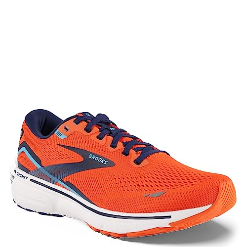 Brooks Herren Ghost 15 Sneaker, Coral Navy Peach, 45 EU von Brooks