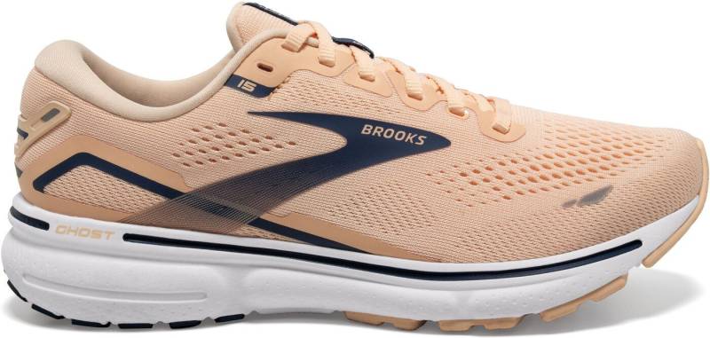 Brooks Ghost 15 APRICOT/ESTATE BLUE/WHITE Laufschuh von Brooks