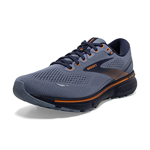 Brooks Herren Ghost 15 Sneaker, Feuerstein Peacoat Eiche, 49.5 EU von Brooks