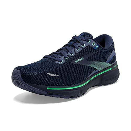 Brooks Herren Ghost 15 Sneaker, Crown Blue Black Green, 44 EU von Brooks