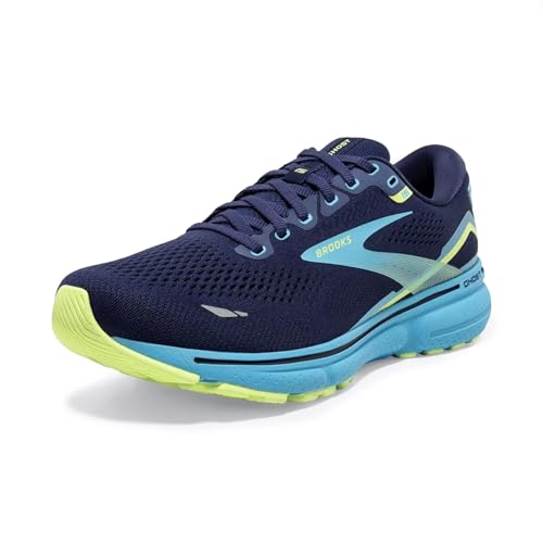 Brooks Herren Ghost 15 Sneaker, Marineblau Blau Grün, 45 EU von Brooks