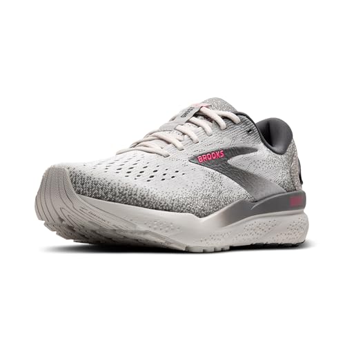 Brooks Ghost 16 Neutral Damen-Laufschuh, Grau/Wasserspeier/Rosa, 41 EU Brooks Ghost 16 Neutral Damen-Laufschuh, Grau/Wasserspeier/Rosa, 41 EU von Brooks