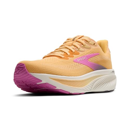 Brooks Women’s Ghost 17 Neutral Running Shoe, Apricot/Grey/Pink, 40.5 EU von Brooks