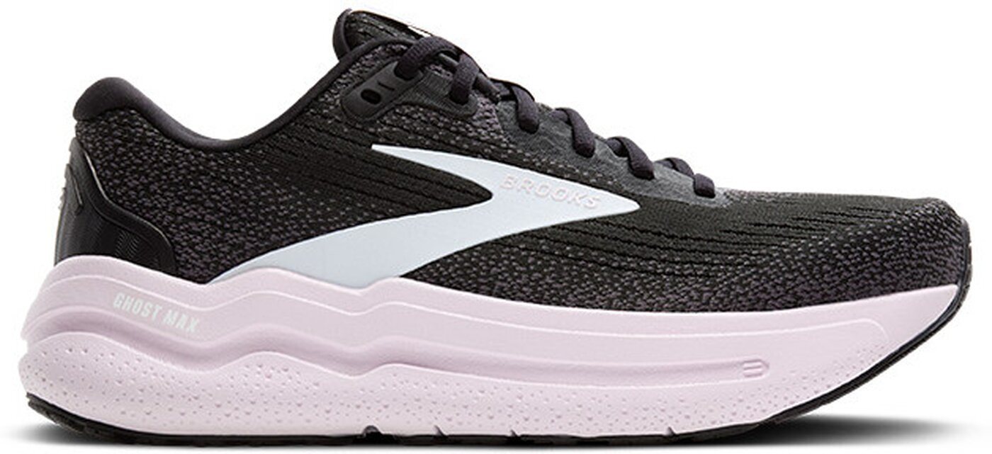 Brooks Ghost Max 2 BLACK/WHITE/ORCHID ICE Laufschuh von Brooks