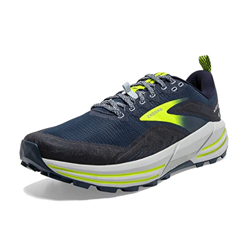 Brooks Herren Cascadia 16 Laufschuh, Titan Peacoat Nightlife, 43 EU von Brooks