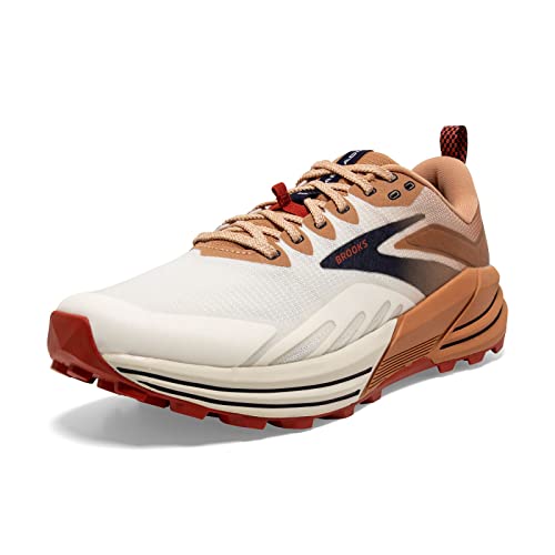 Brooks Herren Cascadia 16 Sneaker, Weiã Keks Rooibos, 41 EU von Brooks