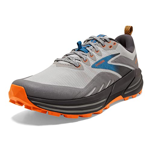 Brooks Herren Cascadia 16 Traillaufschuh, Austernpilz, Legierung, Orange, 9.5 Wide von Brooks