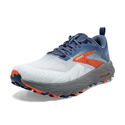 Brooks Herren Cascadia 17 Sneaker, Blue Navy Firecracker, 45.5 EU von Brooks
