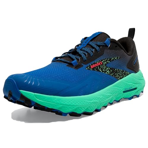 Brooks Herren Cascadia 17 Sneaker, Victoria Blue Black Spring Bud, 42.5 EU Brooks Herren Cascadia 17 Sneaker, Victoria Blue Black Spring Bud, 42.5 EU von Brooks