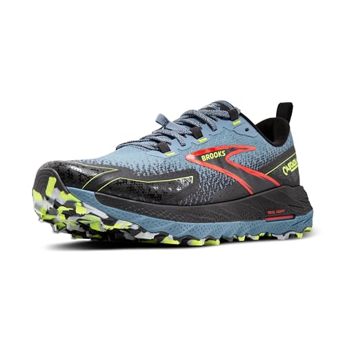 Brooks Herren Cascadia 18 Sneaker, Citadel Ebony Lime, 44.5 EU Brooks Herren Cascadia 18 Sneaker, Citadel Ebony Lime, 44.5 EU von Brooks