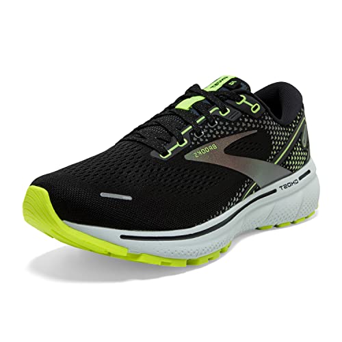 Brooks Herren Ghost 14 Laufschuh, Black Nightlife Spa Blue, 45.5 EU von Brooks