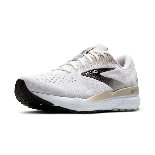 Brooks Herren Ghost 16 Sneaker, White Cream Pink, 43 EU Brooks Herren Ghost 16 Sneaker, White Cream Pink, 43 EU von Brooks