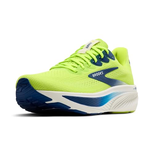 Brooks Herren Running Shoes, Acid Lime Navy White, 46 EU Brooks Herren Running Shoes, Acid Lime Navy White, 46 EU von Brooks