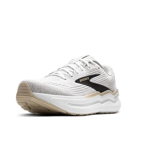 BROOKS Herren Ghost Max 2 Sneaker, White/Cream/Pink, 44.5 EU von Brooks