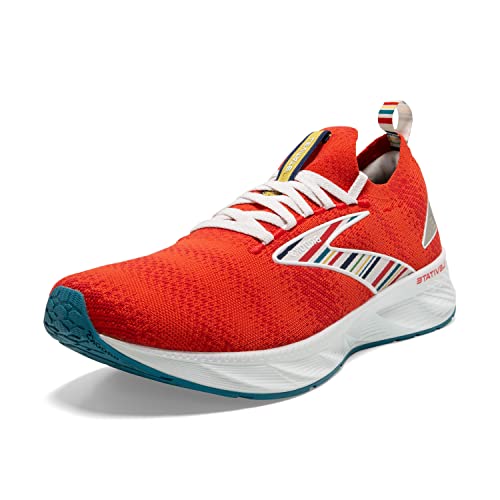 Brooks Herren Levitate Stealthfit 6 Neutral Laufschuh, Rot/Weiß/Blau, 45.5 EU von Brooks