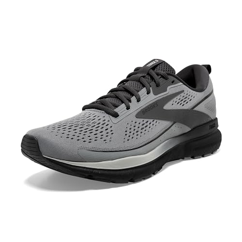 Brooks Herren Trace 3 Sneaker, Grey Black Ebony, 42 EU von Brooks