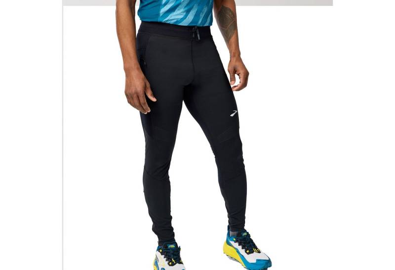 Brooks Lauftights High Point Tight Men 211513-001 Zuverlässiger Komfort für unberechenbare Trails von Brooks