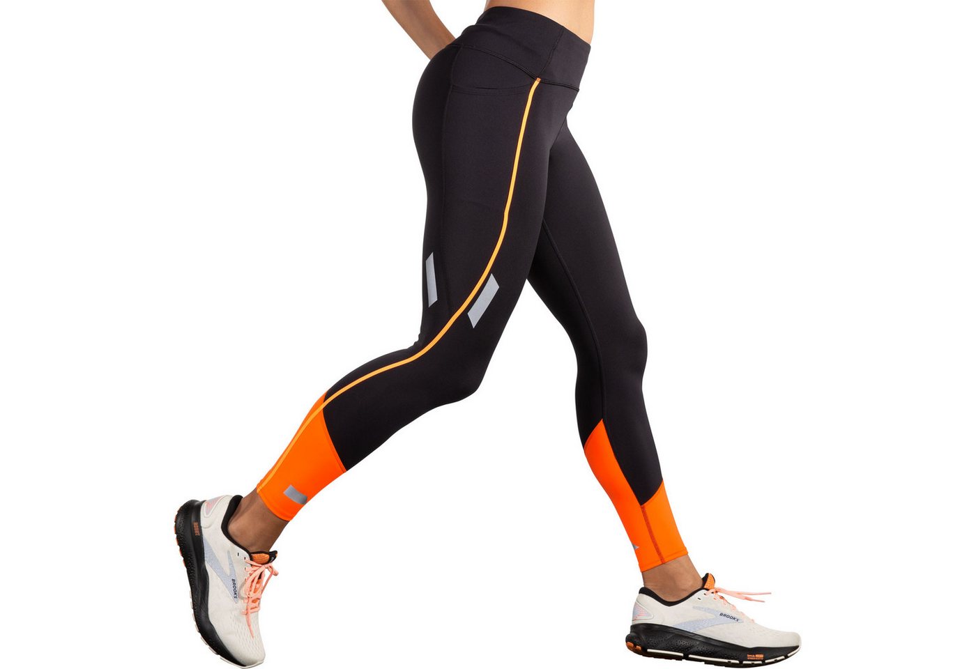 Brooks Lauftights Run Visible Tight 2.0 Lady 221693-068 Nicht zu warm, gute Sichtbarkeit von Brooks