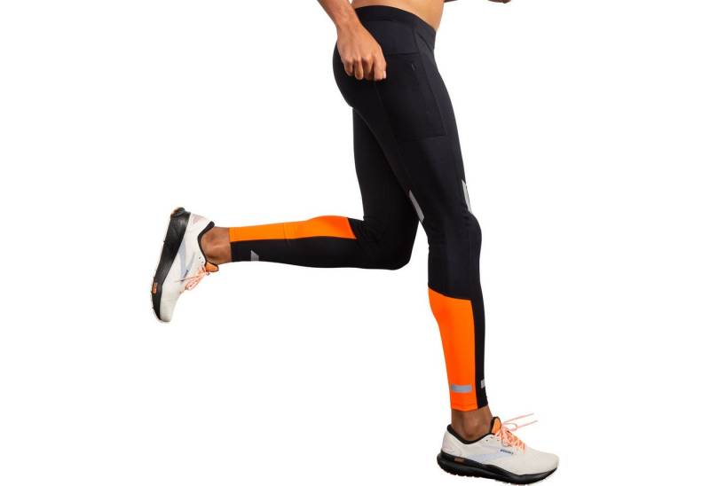 Brooks Lauftights Run Visible Tight 2.0 Men 211522-068 Nicht zu warm, gute Sichtbarkeit von Brooks