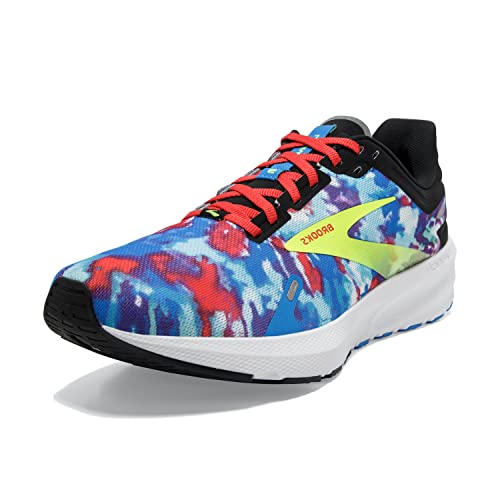 Brooks Launch 9 Neutral Herren-Laufschuh, Schwarz/Blau/Nachtleben, 40.5 EU von Brooks