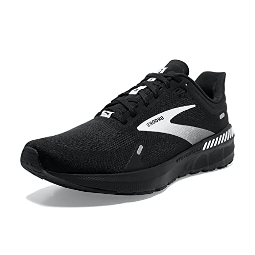 Brooks Launch GTS 9 Black/White 10 D (M) von Brooks